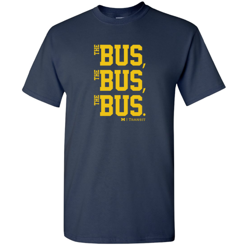 Bus T-Shirt -- Navy