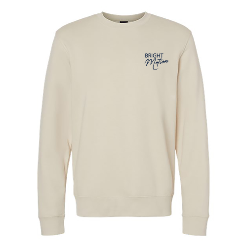 J. America BTB Fleece Crew -- Oyster