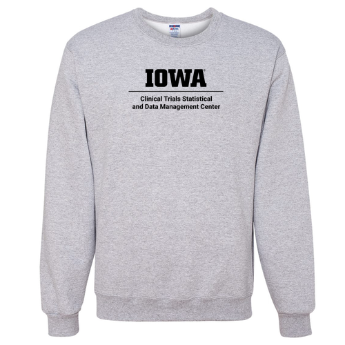 CTSDMC Jerzees 8 Oz., 50/50 Nublend Fleece Crew -- Ash