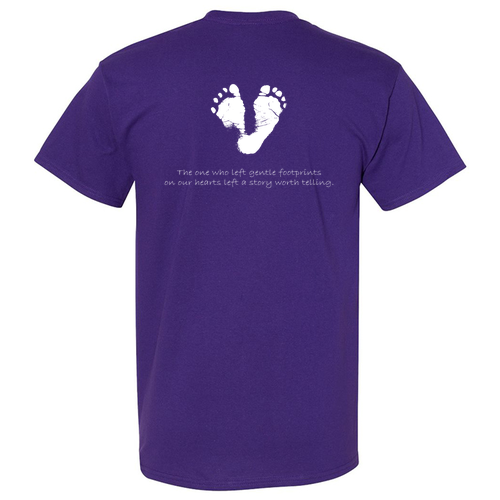 Men's/Unisex Gildan Heavy Cotton Basic T-Shirt -- Purple