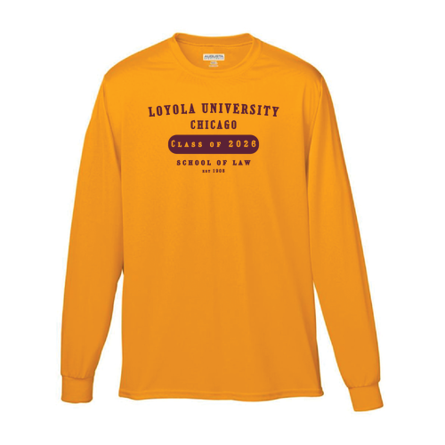 Class of 2026 Performance Long sleeve -- Gold