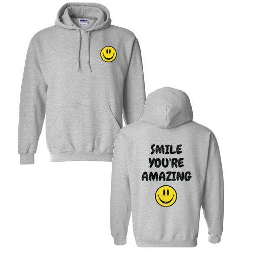 Gildan Heavy Blend Hooded Sweatshirt -- Sport Grey