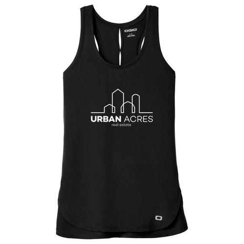 OGIO Ladies Luuma Tank -- Blacktop