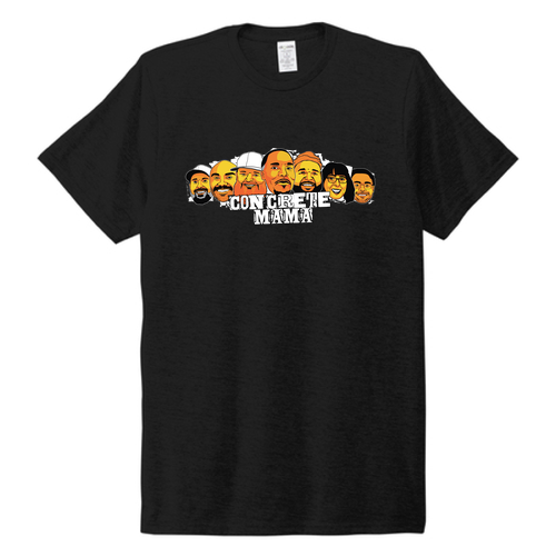 S2 Tracklist Allmade Unisex Tri-Blend Tee -- Deep Black