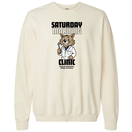 Comfort Colors Lightweight Adult Ringspun Crewneck Sweatshirt -- Ivory