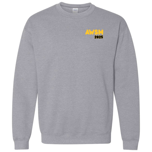 Gildan Heavy Blend Crew Neck Sweatshirt -- Sport Grey