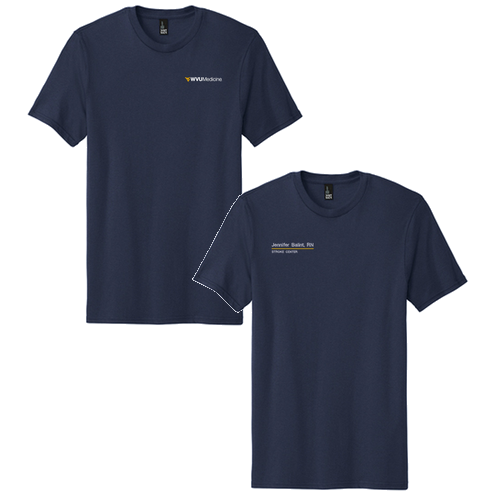 District Threads Young Mens Concert Tee -- New Navy