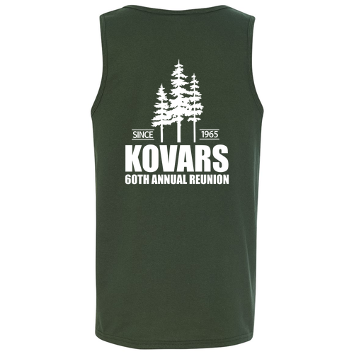Gildan Heavy Cotton Adult Tank Top -- Forest Green