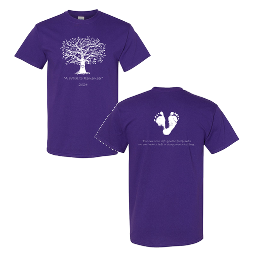 Men's/Unisex Gildan Heavy Cotton Basic T-Shirt -- Purple