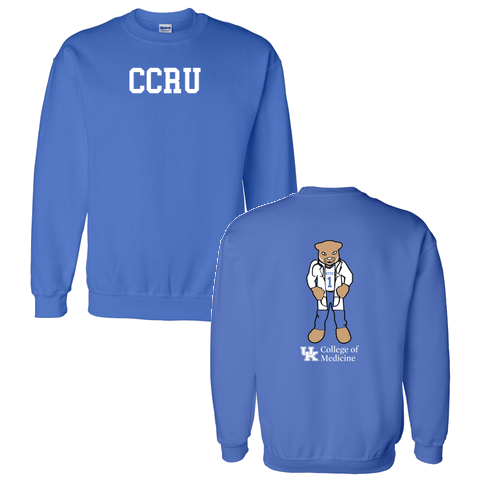 Gildan DryBlend Crew Neck Sweatshirt -- Royal