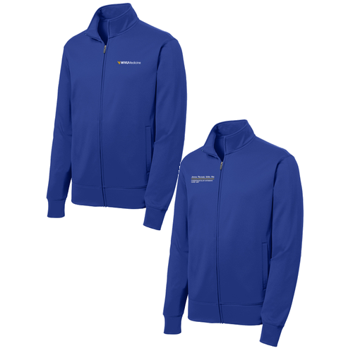 Sport-Tek Sport-Wick Fleece Full-Zip Jacket -- True Royal