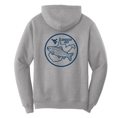 Port and Company Core Fleece Pullover Hooded Sweatshirt -- Athletic Heather