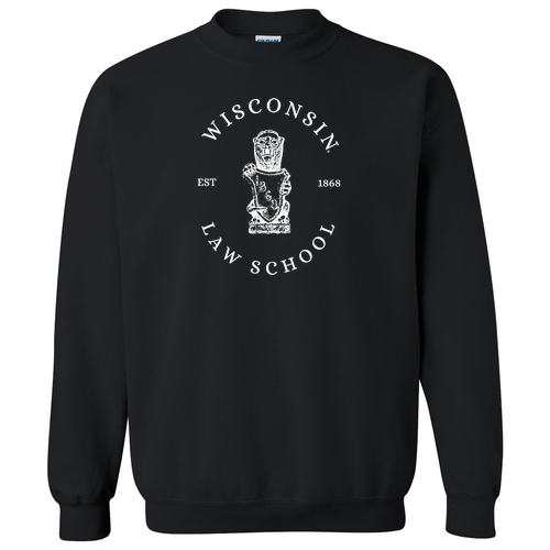 UW Law Sweatshirt -- Black