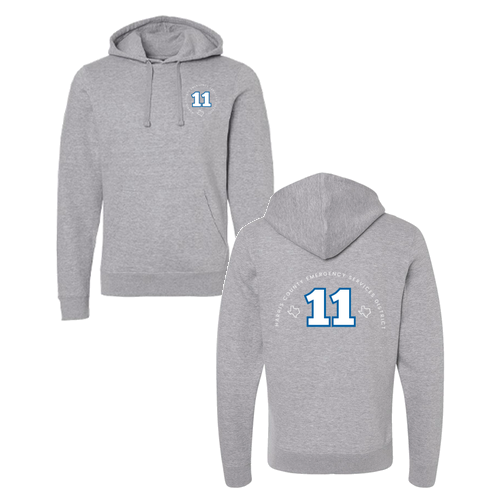 J America Unisex BTB Fleece Hooded Sweatshirt -- Oxford