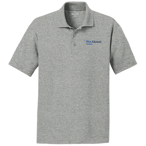 Sport-Tek PosiCharge RacerMesh Polo -- Grey Heather