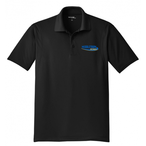 Sport Tek Micropique Sport Wick Sport Shirt -- Black