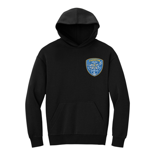 Marine Unit Hoodie -- Black