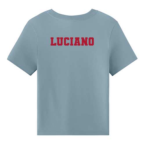 Women's Heavyweight Tee -- Vintage Denim LUCIANO