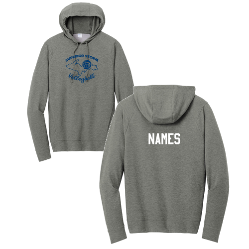 Sport-Tek Sport-Wick Flex Fleece Pullover Hoodie -- Light Grey Heather
