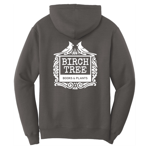 Port and Company Core Fleece Pullover Hooded Sweatshirt -- Charcoal