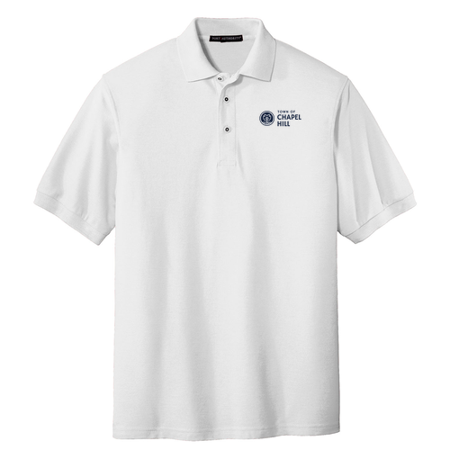 Port Authority Silk Touch Sport Shirt -- White