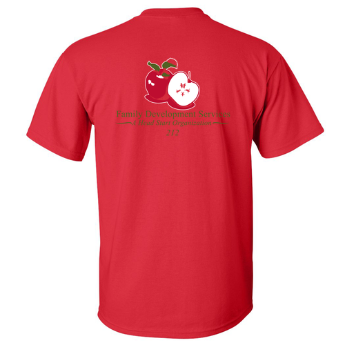 Gildan Ultra Cotton Basic T-Shirt -- Red