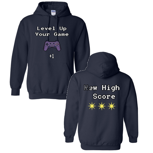 Gildan Heavy Blend Hooded Sweatshirt -- Navy