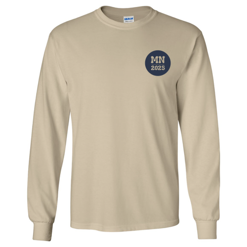 Gildan Ultra Cotton Longsleeve Basic T-Shirt -- Sand