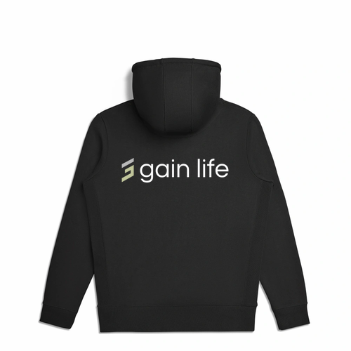 Original Favorites GOTS Organic Cotton Hooded Sweatshirt -- Black