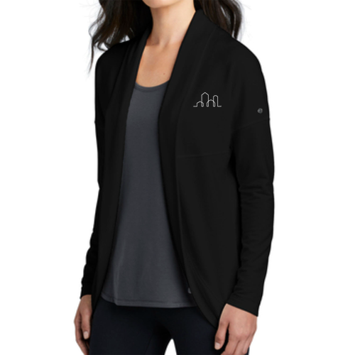 OGIO Ladies Luuma Cocoon Fleece -- Blacktop