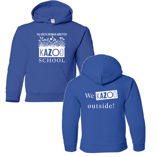 Gildan Heavy Blend Youth Hooded Sweatshirt -- Royal