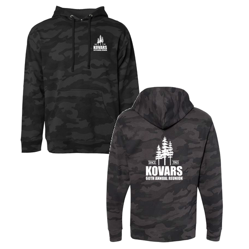 Independent Trading Midweight Hooded Sweatshirt -- Black Camo