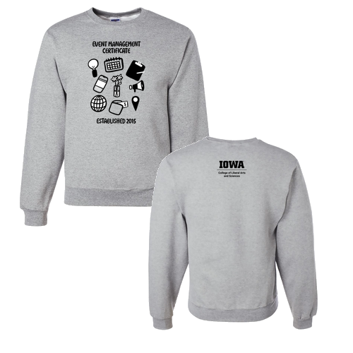 Jerzees 8 Oz., 50/50 Nublend Fleece Crew -- Athletic Heather