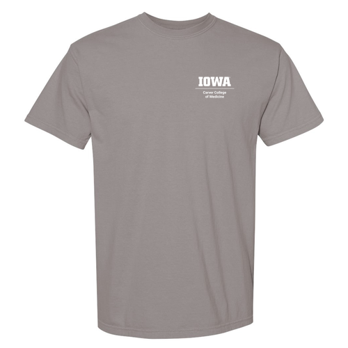 Embroidered Comfort Colors Heavyweight Adult T-Shirt -- Grey