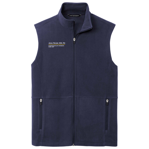 Port Authority ® Accord Microfleece Vest -- Navy