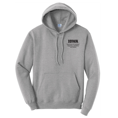 Port and Company Core Fleece Pullover Hooded Sweatshirt -- Athletic Heather