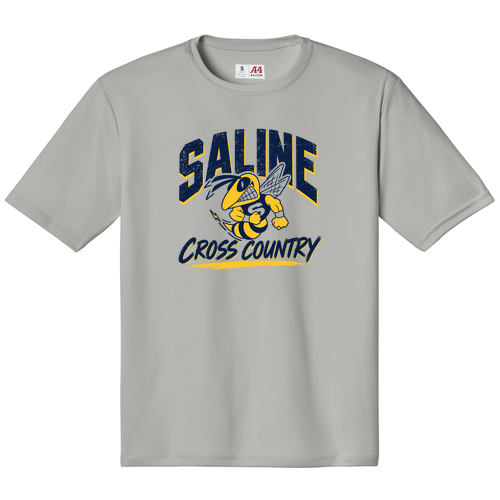 A4 Cooling Performance Short Sleeve Tee -- Silver