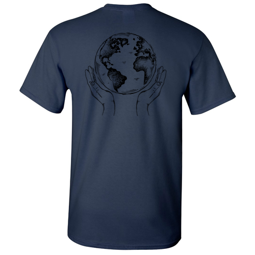 Gildan Heavy Cotton Basic T-Shirt -- Navy