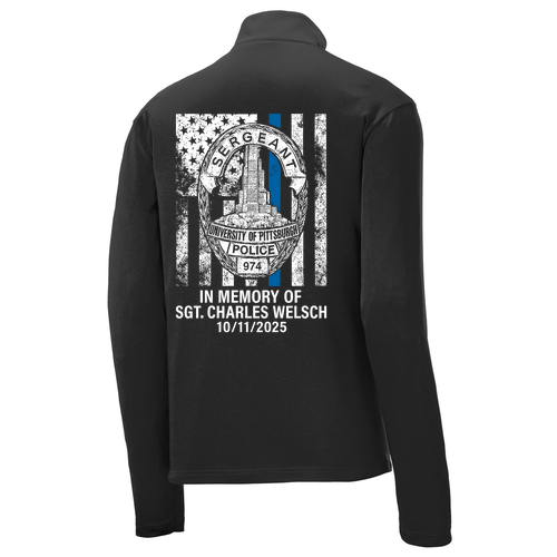 Sport-Tek PosiCharge Competitor Quarter Zip Pullover -- Black