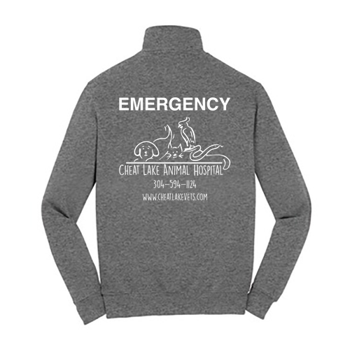 Sport Tek Quarter Zip Sweatshirt -- Vintage Heather