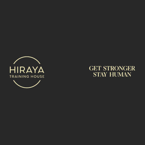 Get Stronger, Stay Human Tee -- Black