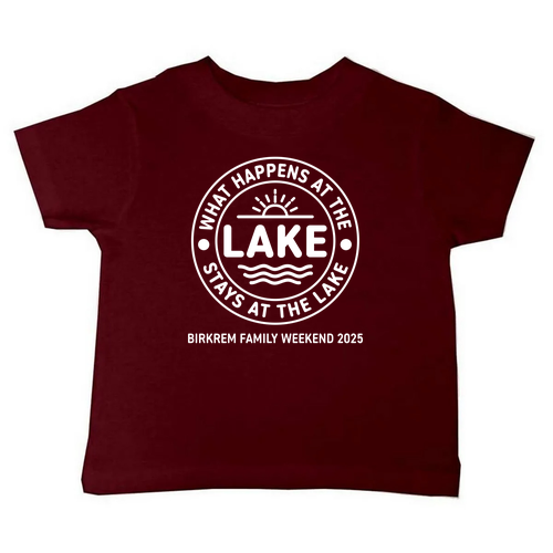 Rabbit Skins Infant Short Sleeve T-Shirt -- Maroon