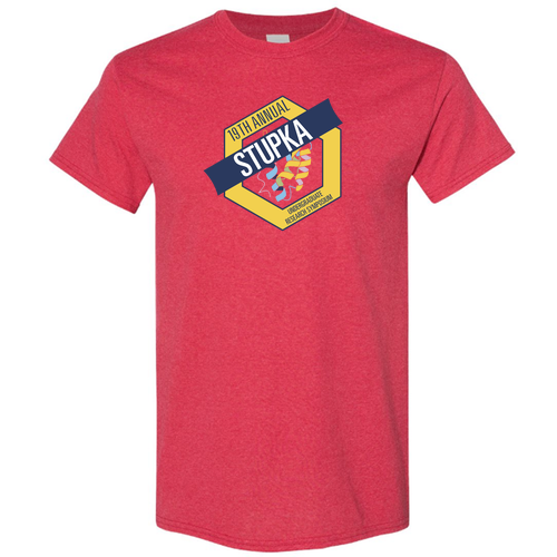 Gildan Heavy Cotton Basic T-Shirt -- Heather Red
