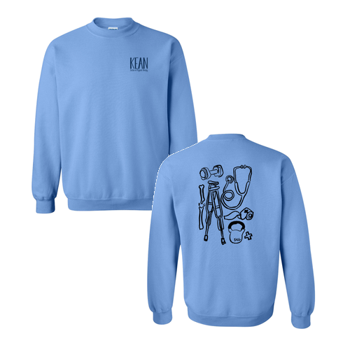 Gildan Heavy Blend Crew Neck Sweatshirt -- Carolina Blue