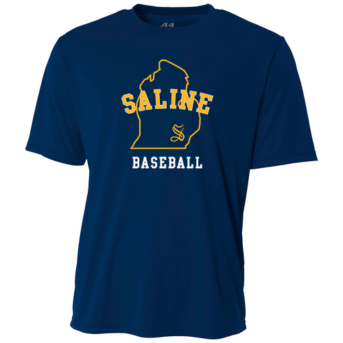 A4 Cooling Performance Short Sleeve Tee -- Navy