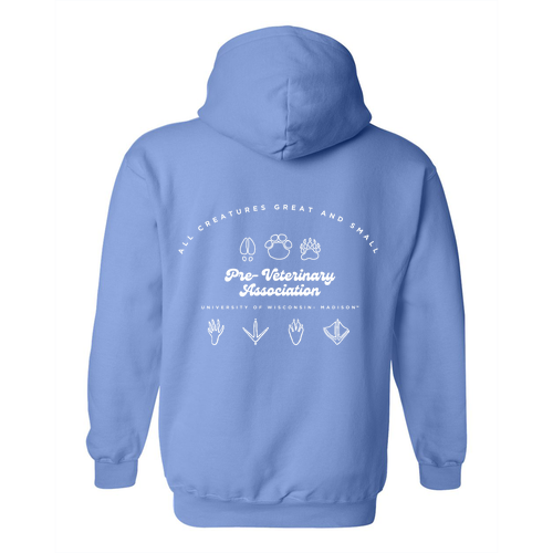 Gildan Heavy Blend Hooded Sweatshirt -- Carolina Blue