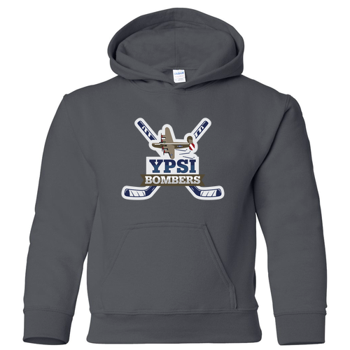 Youth Gildan Charcoal Hoodie