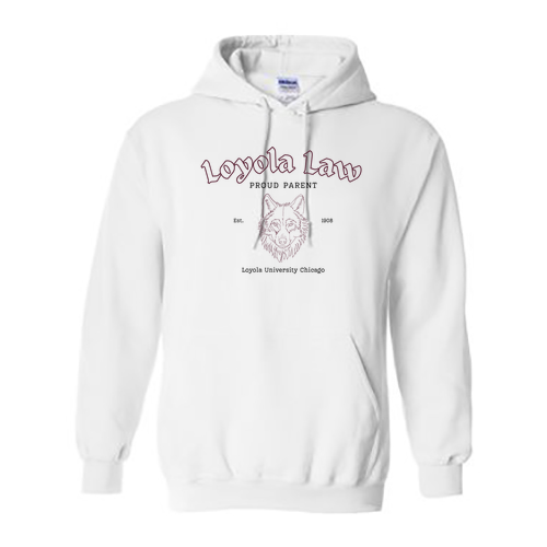 Proud Parent Hoodie -- White