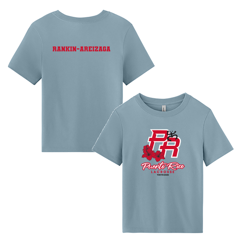 Women's Heavyweight Tee -- Vintage Denim RANKIN-AREIZAGA