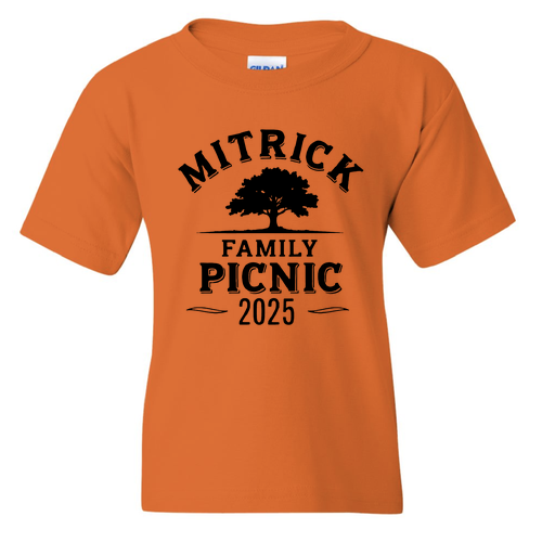 Gildan Heavy Cotton Basic Youth T-Shirt -- Safety Orange